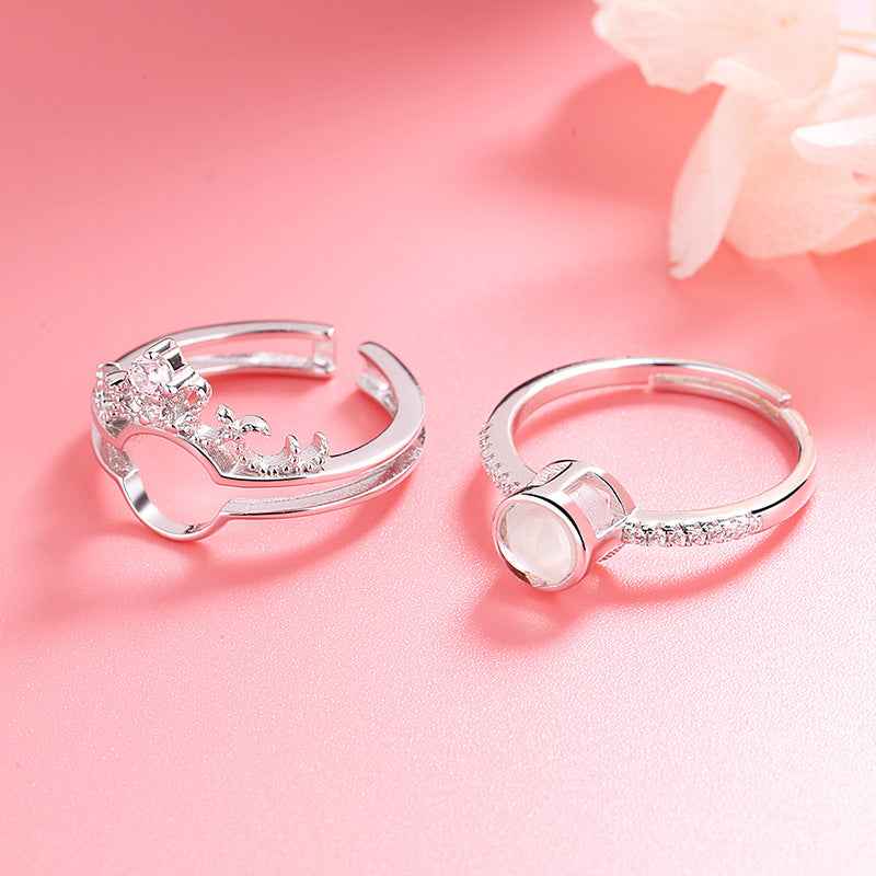 100 Languages "I Love You" Projection Ring