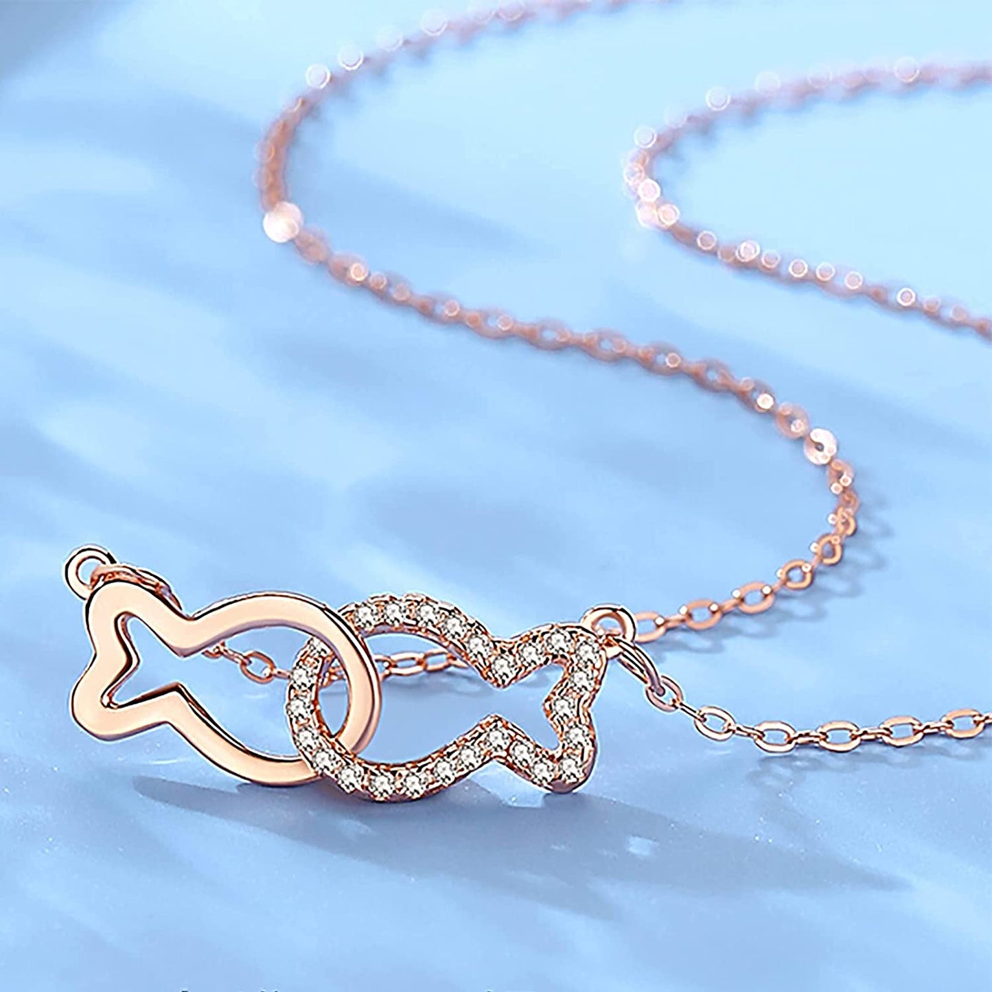 interlocking fish pendant wholesale price
