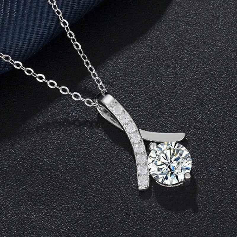 diamond pendant necklace - JIMMY JEWELRY 01