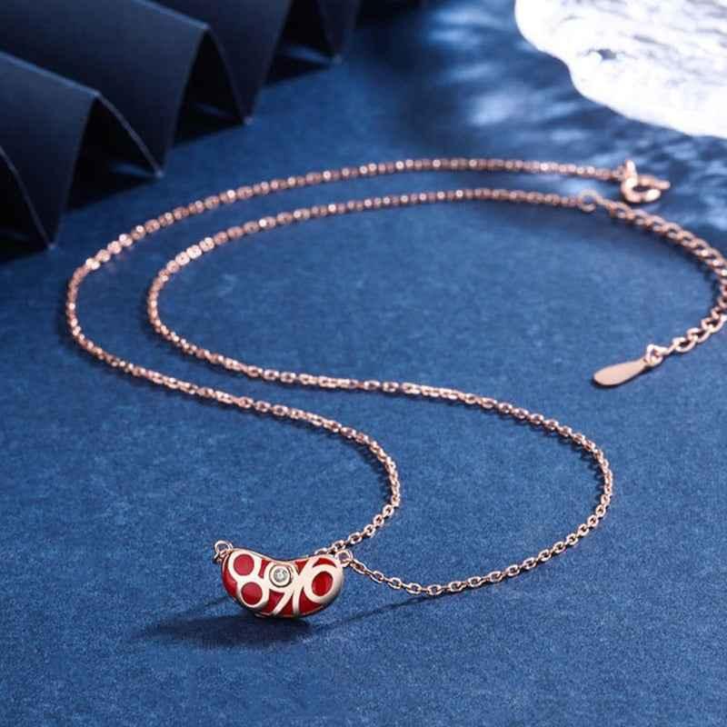 Lucky Bean Pendant Necklace - JIMMY JEWELRY 01