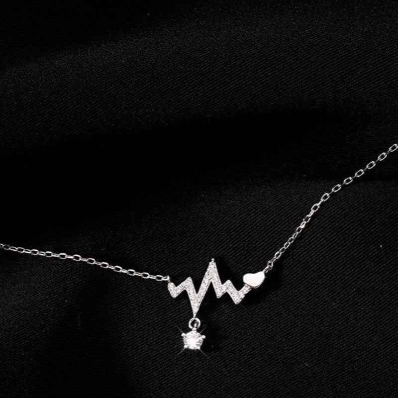 Jimmy's Jewelry Factory Heartbeat Necklace