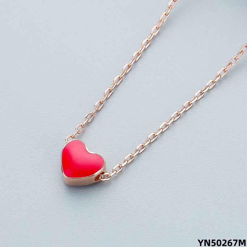 red heart necklace - JIMMY JEWELRY 01
