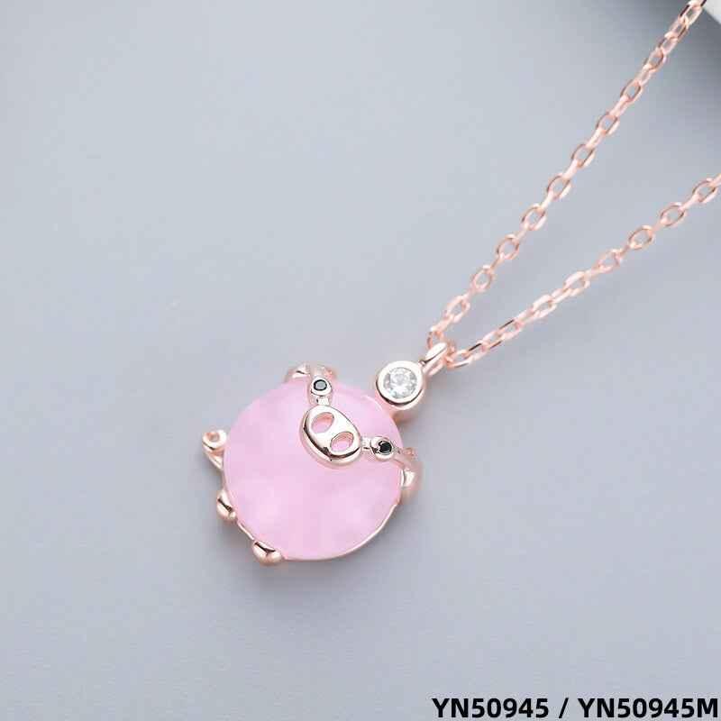 crystal pig pendant - JIMMY JEWELRY 01