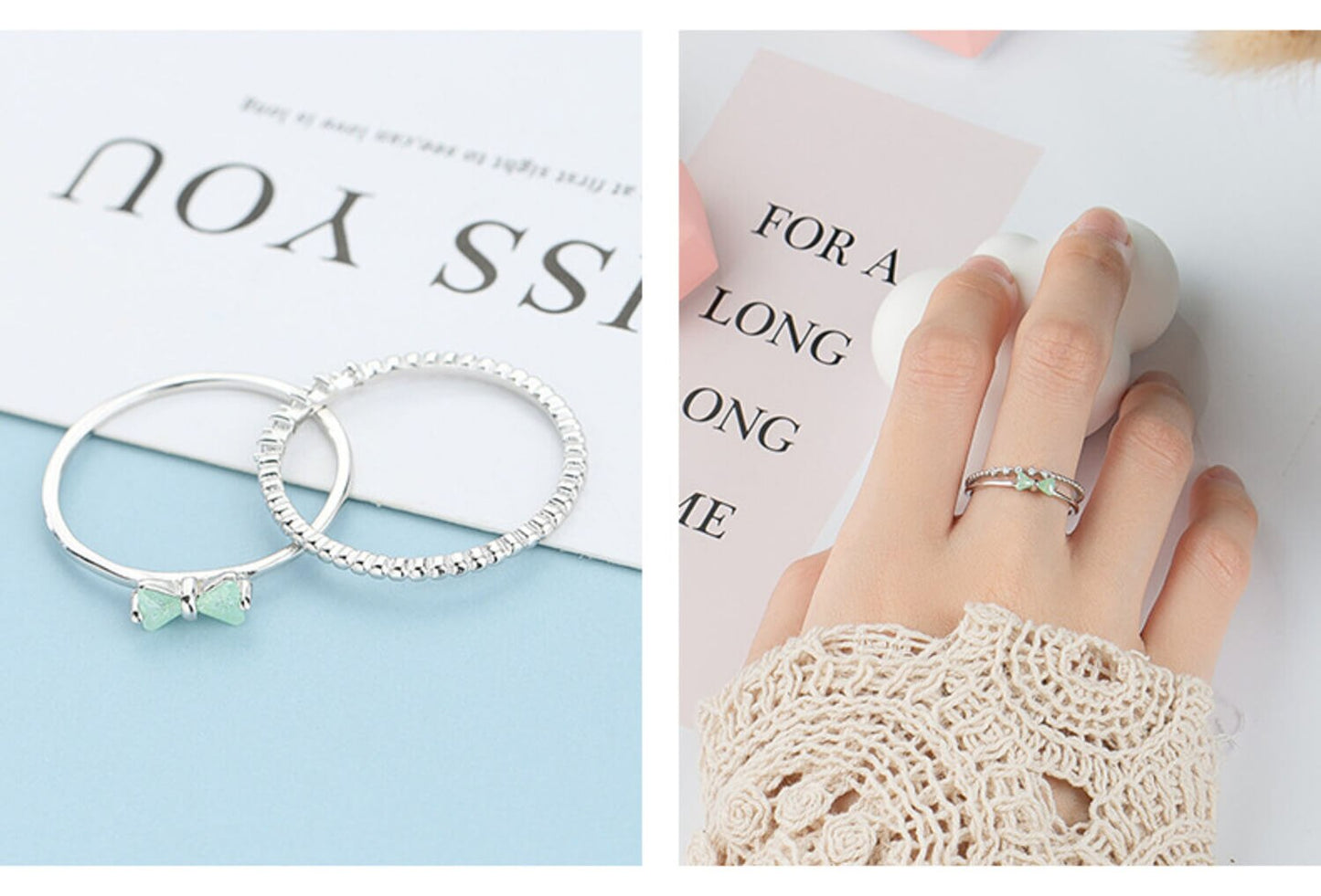 double circle ring