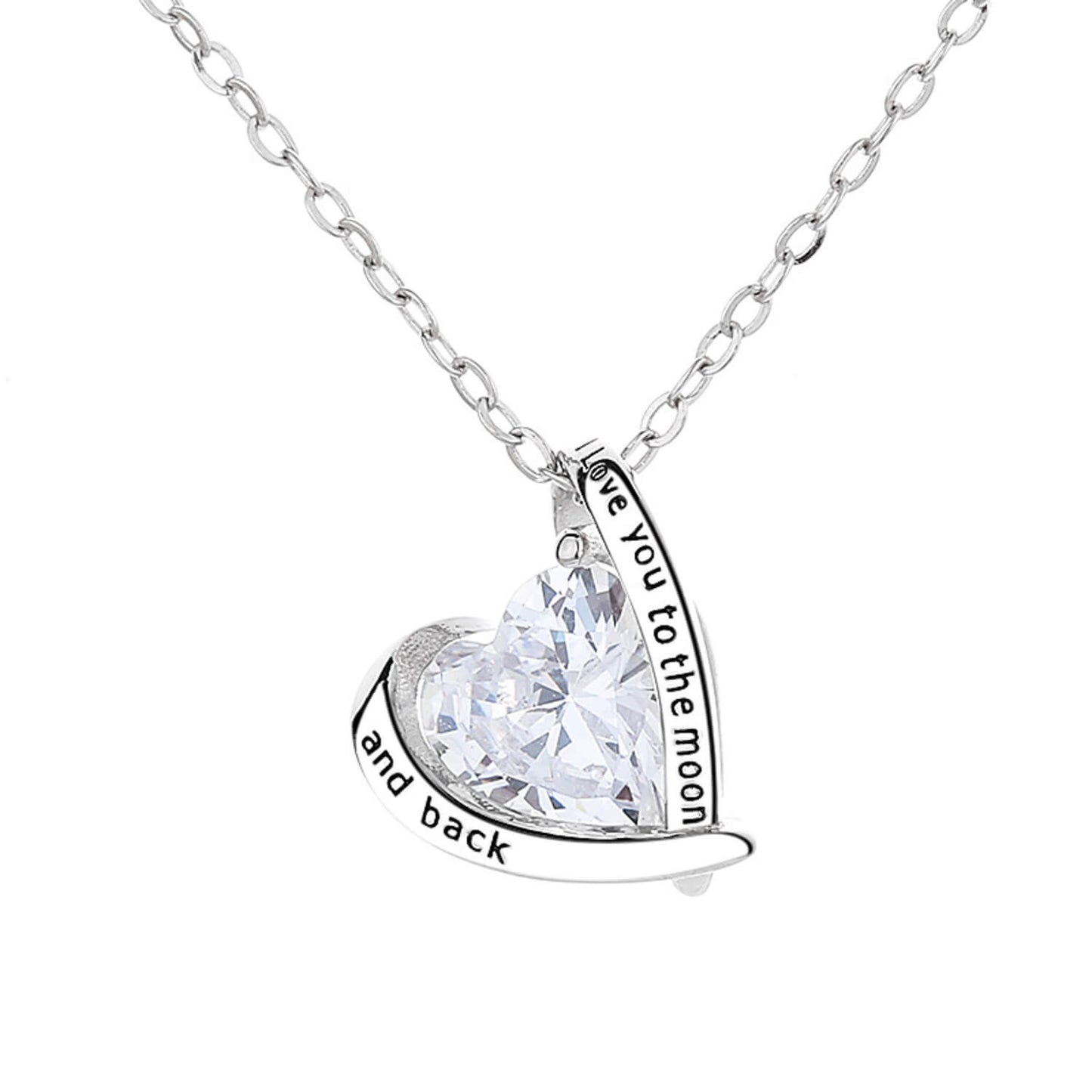 I love you to the moon and back necklace pandora