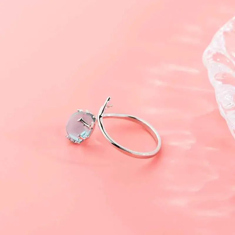 Sterling Silver Mermaid Tail Ring for Beach Lovers and Jewelry Enthusiasts - JIMMY JEWELRY 01