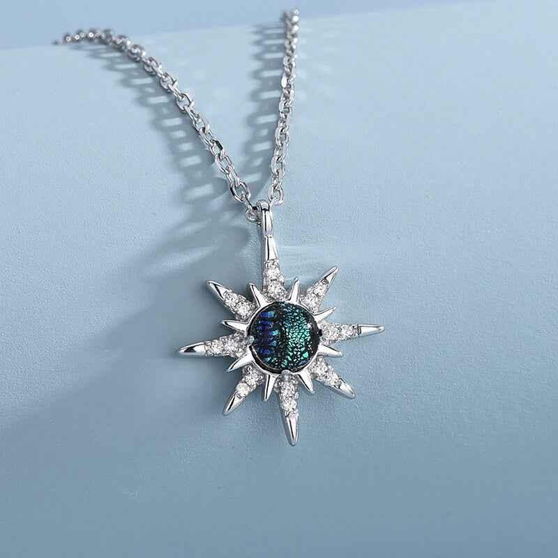 north star necklace silver - JIMMY JEWELRY 01