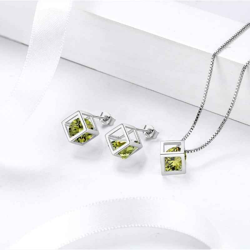3D Cube Necklace