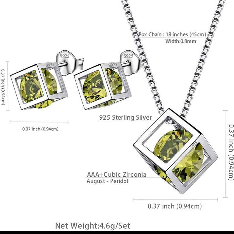 3D Cube Necklace