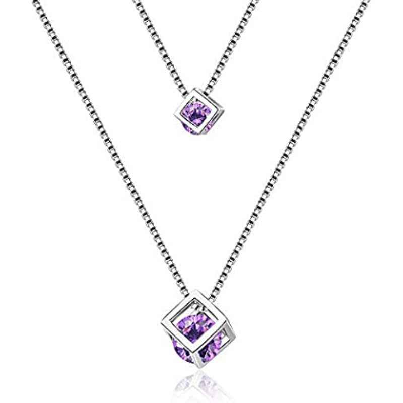 3D Cube Necklace