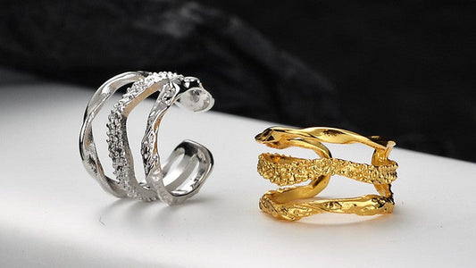 Jimmy Jewelry original design collection — 925 sterling silver with 18K gold and rhodium plating