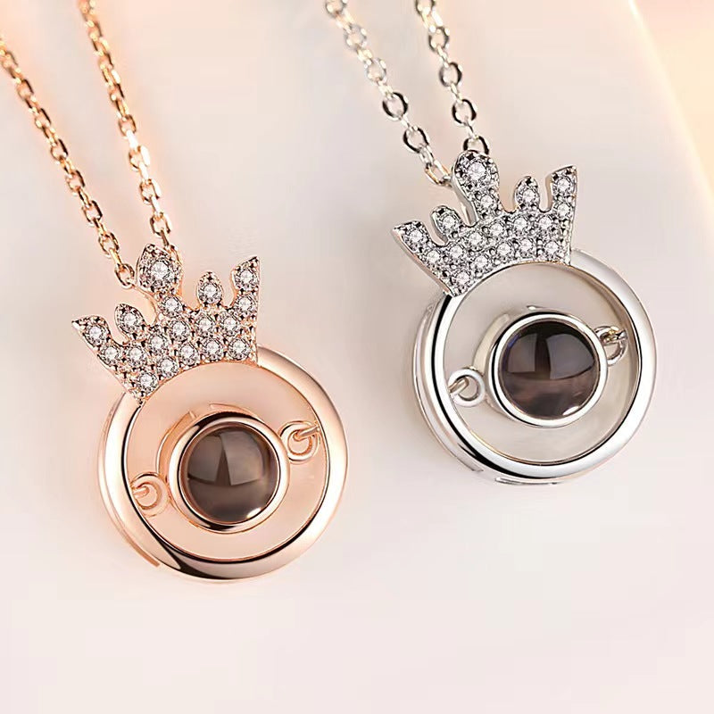 "I Love You" Projection Necklace - JIMMY JEWELRY 01
