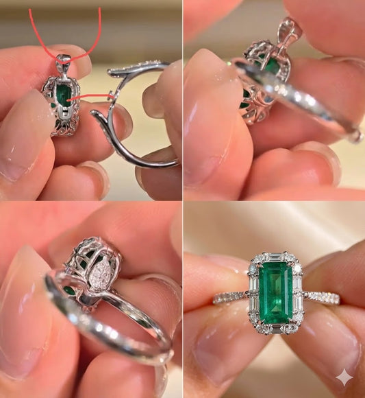 1 Piece, 2 Roles: The Engineering Behind Convertible Fine Jewelry 💎✨