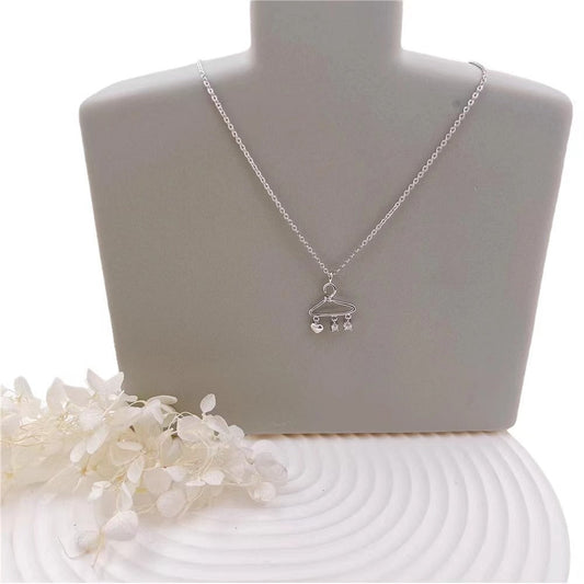 branded silver necklace - JIMMY JEWELRY 01