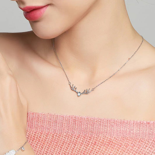 chain necklace for women silver - JIMMY JEWELRY 01
