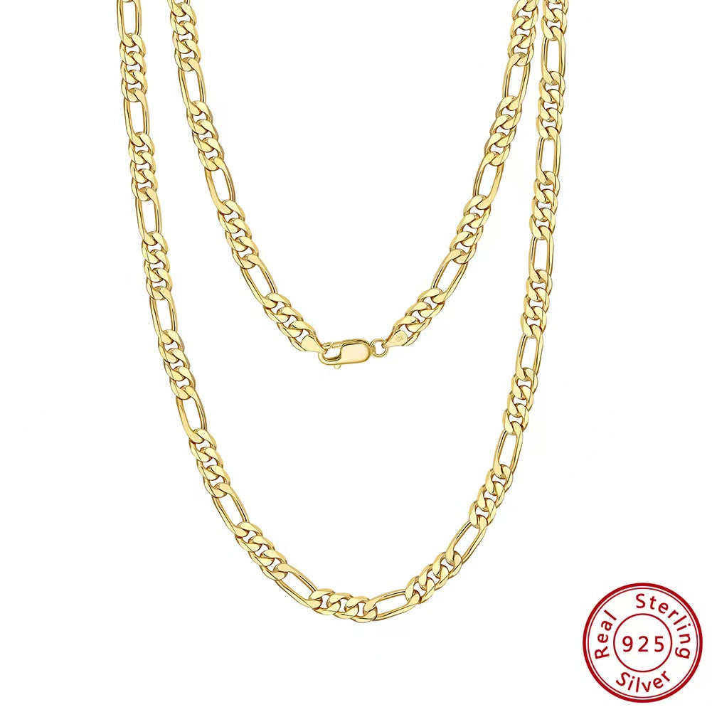 The Timeless Elegance of the Silver Figaro Chains