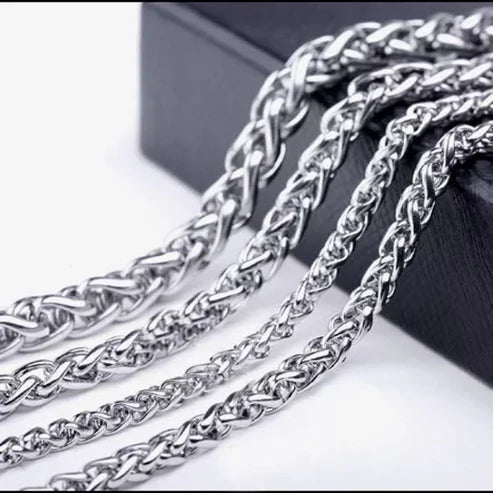 Rhodium plated silver jewelry