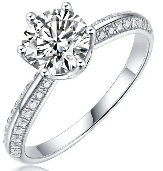 The Timeless Elegance of the Moissanite Solitaire Ring