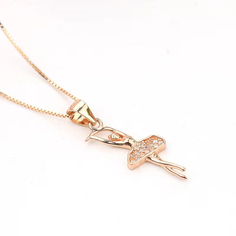 women's real silver necklace - JIMMY JEWELRY 01