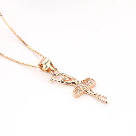 women's real silver necklace - JIMMY JEWELRY 01
