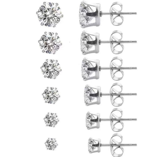 fashionable stud earrings