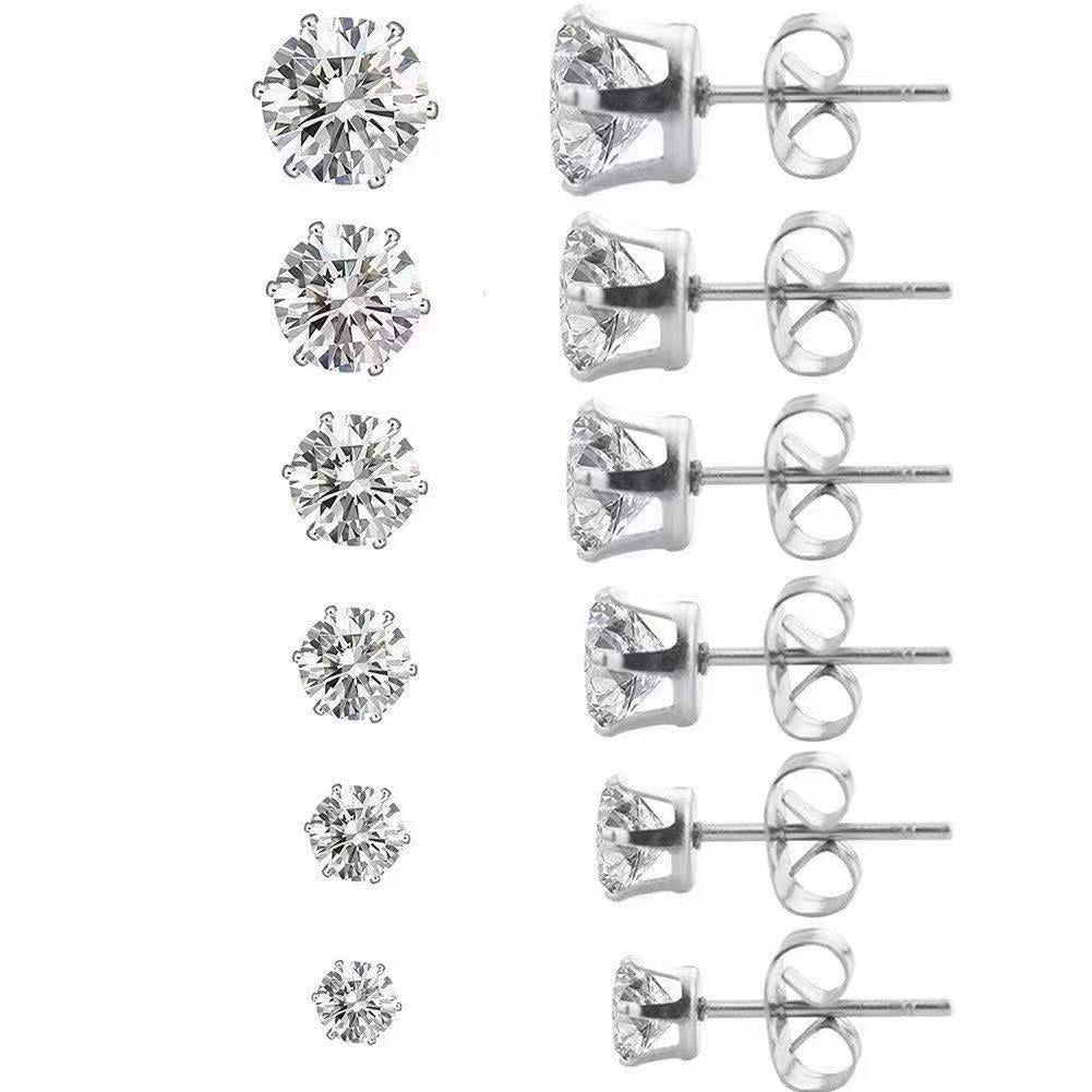 elegant stud earrings - JIMMY JEWELRY 01