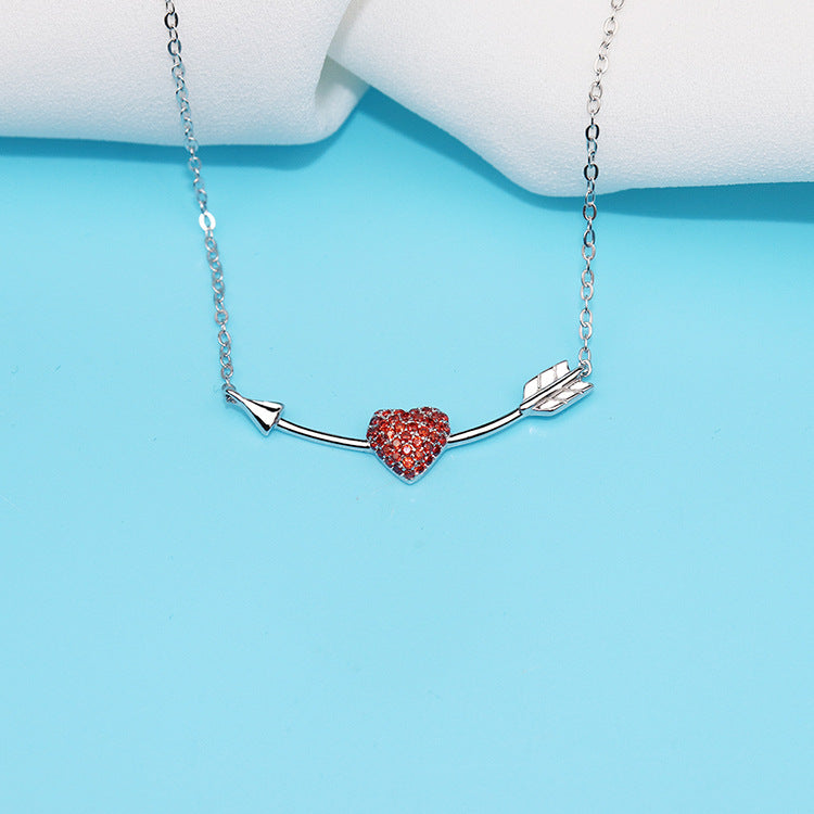 heart shaped  silver jewelry