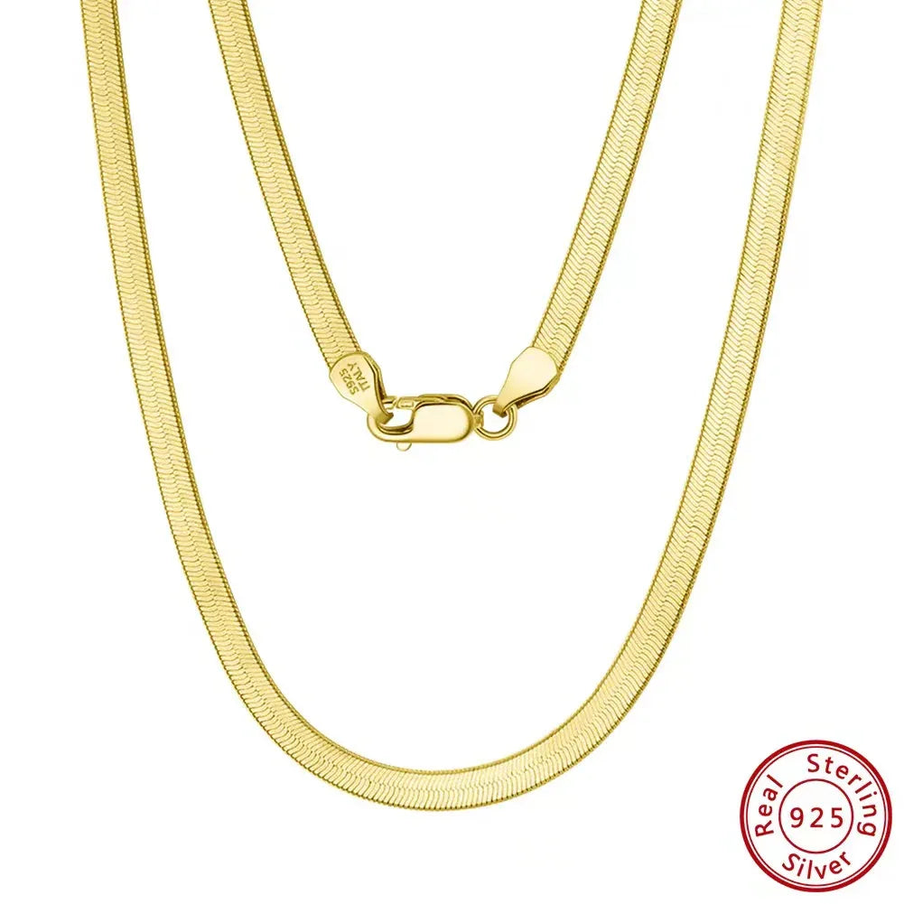 Herringbone silver chain - JIMMY JEWELRY 01