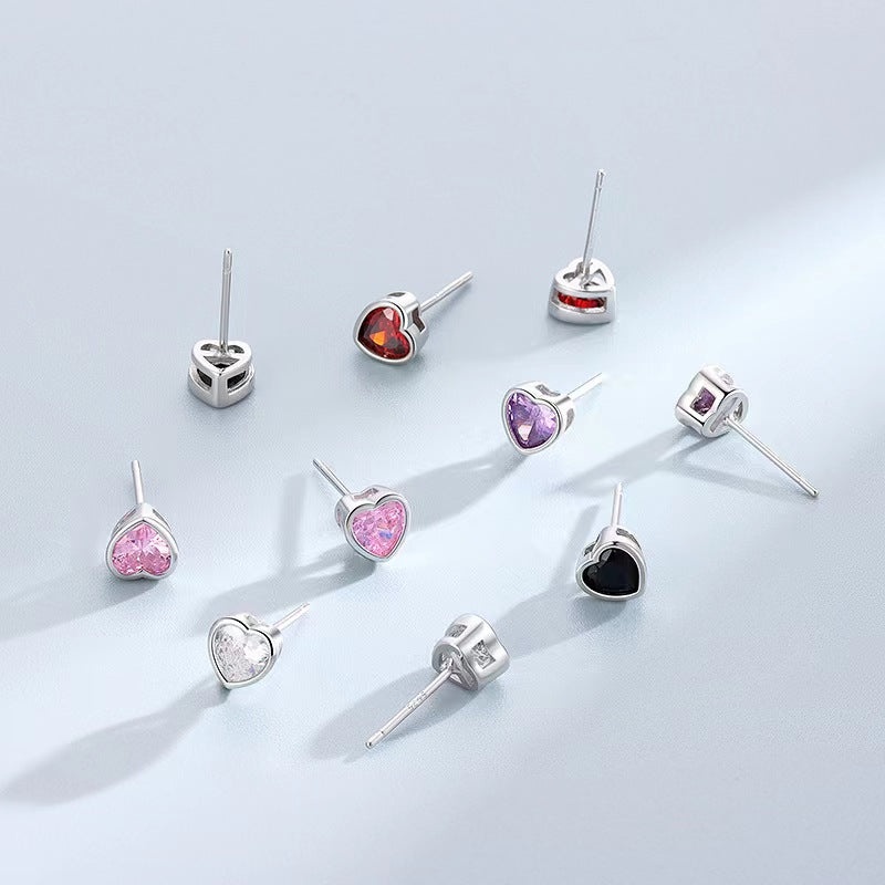 colorful stud silver 
