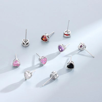 colorful stud silver