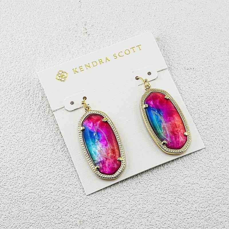Kendra Scott Rainbow Crystal Earrings