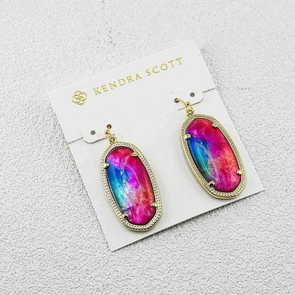 Kendra Scott Rainbow Crystal Earrings