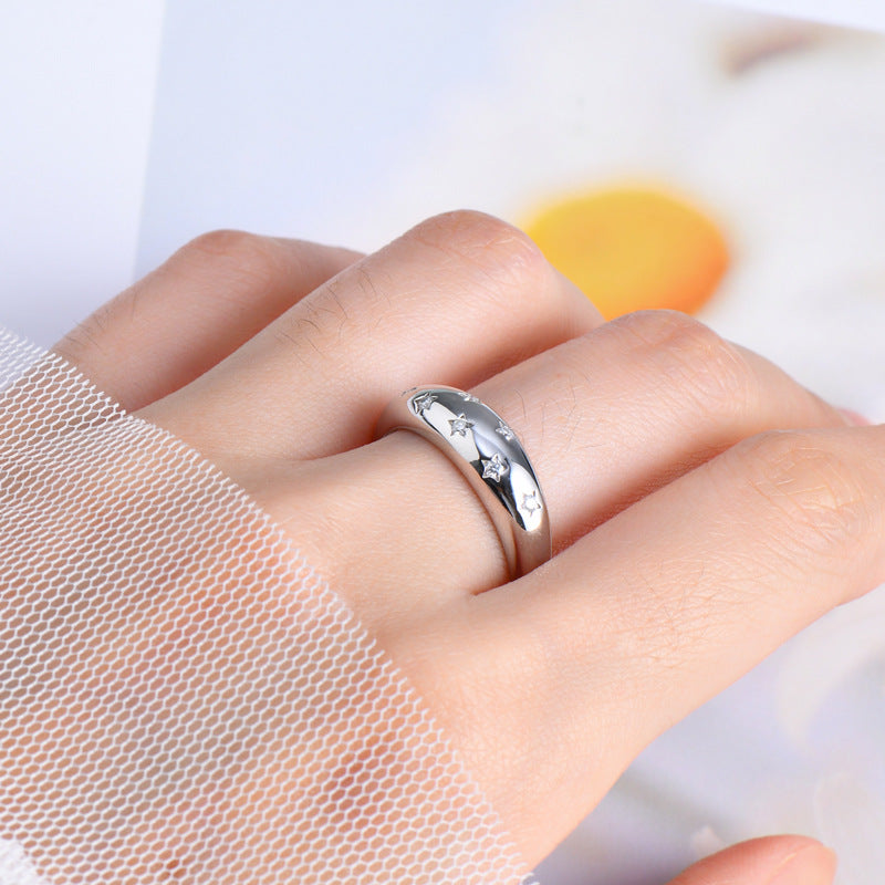 D-Color VVS1 Moissanite Gold Ring

