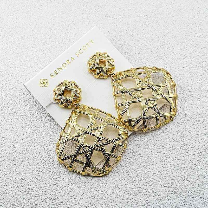 Kendra Scott Openwork Braid Earrings