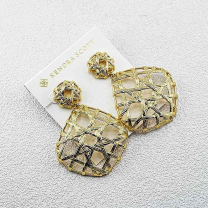 Kendra Scott Openwork Braid Earrings