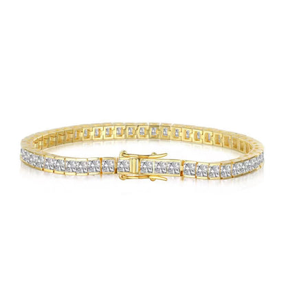 Gold Tennis Bracelet