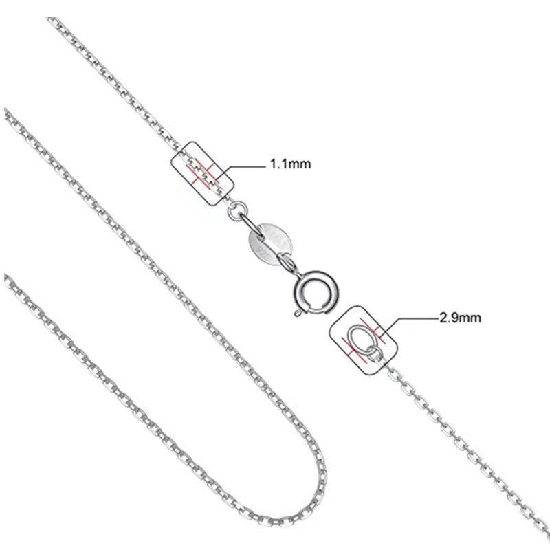 1.1mm Cable Chain Necklace 