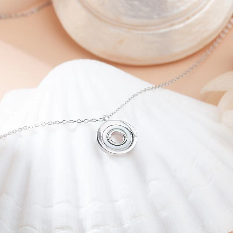 circle pendant necklace for girls