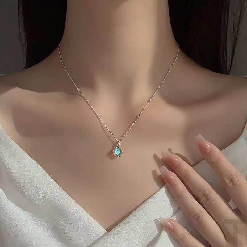 moonstone pendant necklace for women