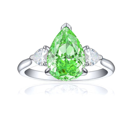 pear drop ring