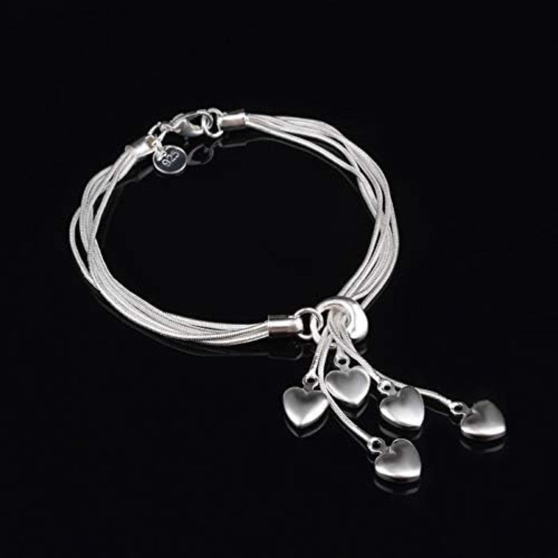 5 chains bracelet for women