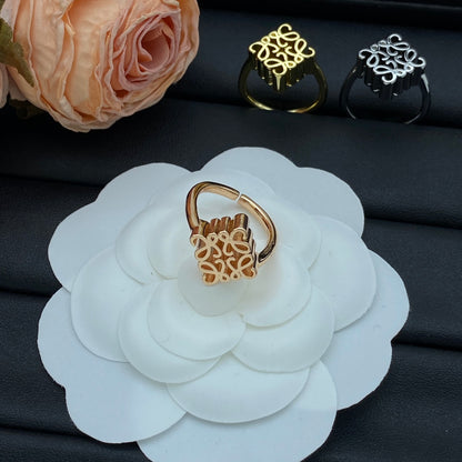 LOEWE Adjustable Open Metal Ring women