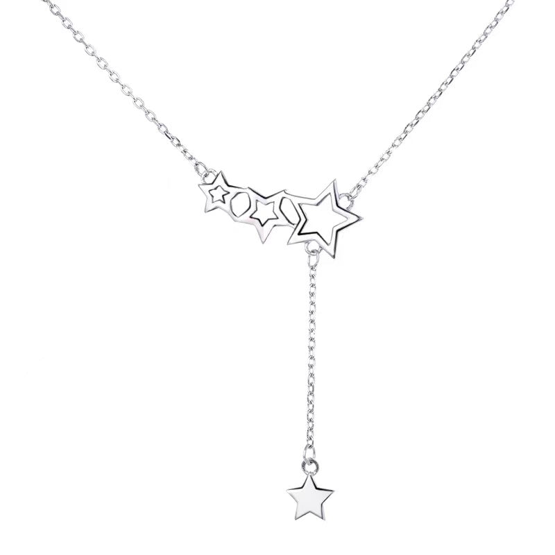 open star necklace 