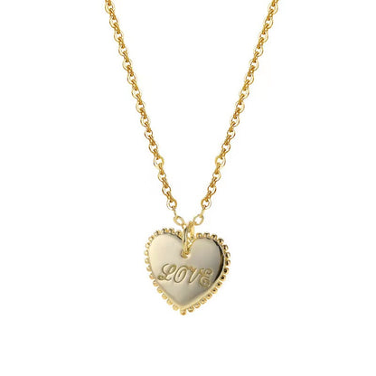 love heart necklace