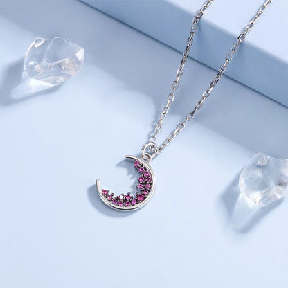 purple diamond necklace