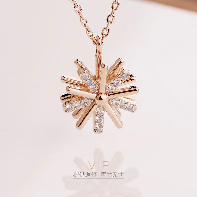 starfish necklace silver jewelry