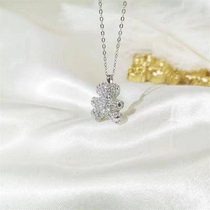 diamond miffy pendant