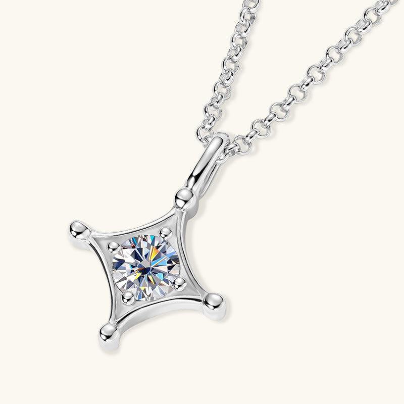 D Color VVS1 Moissanite Necklace