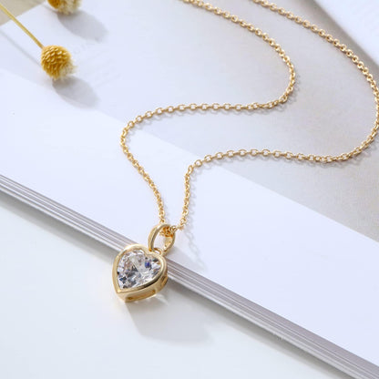 Three-Stone Swirl Pendant Necklace