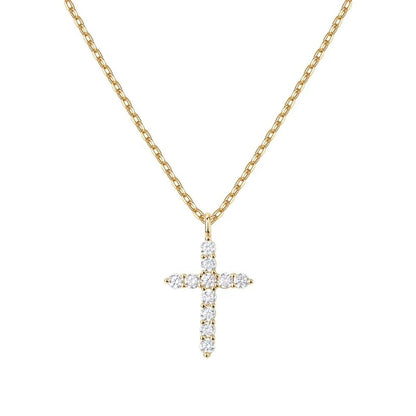 18K Gold Plated Cross Necklace